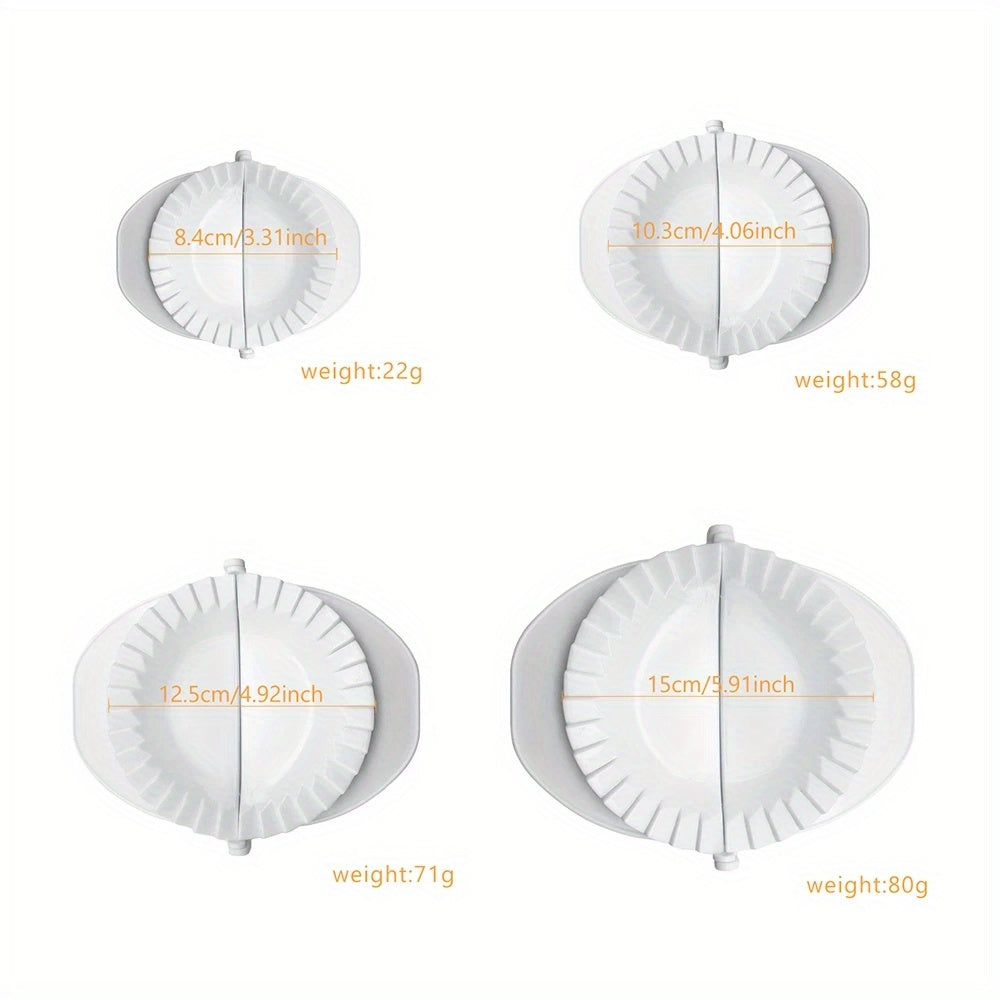 Dumpling Maker Set - Includes Dumpling Press, Mold, Mini Pie Maker, Dough Sheeter, Tortilla Press, and More - Must-Have Kitchen Gadgets for Making Delicious Dumplings