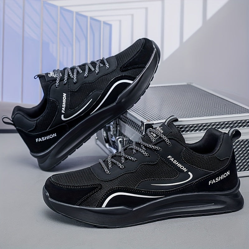 Stylish, breathable men's running shoes for all-season outdoor workouts.