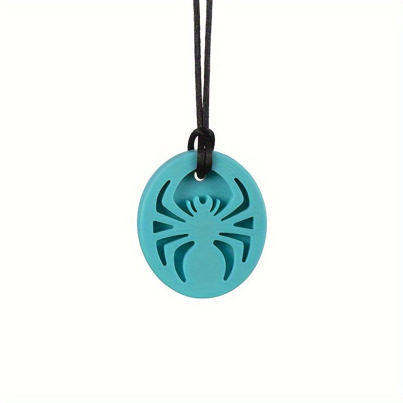 SOSKYGELO Spider Chew Necklaces: Fun and Safe Chew Toys for Kids, Perfect for Teething and Chewing