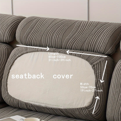 Polar Fleece Sofa Cover with Elastic and Non-slip Features for Pet Protection and Home Décor.