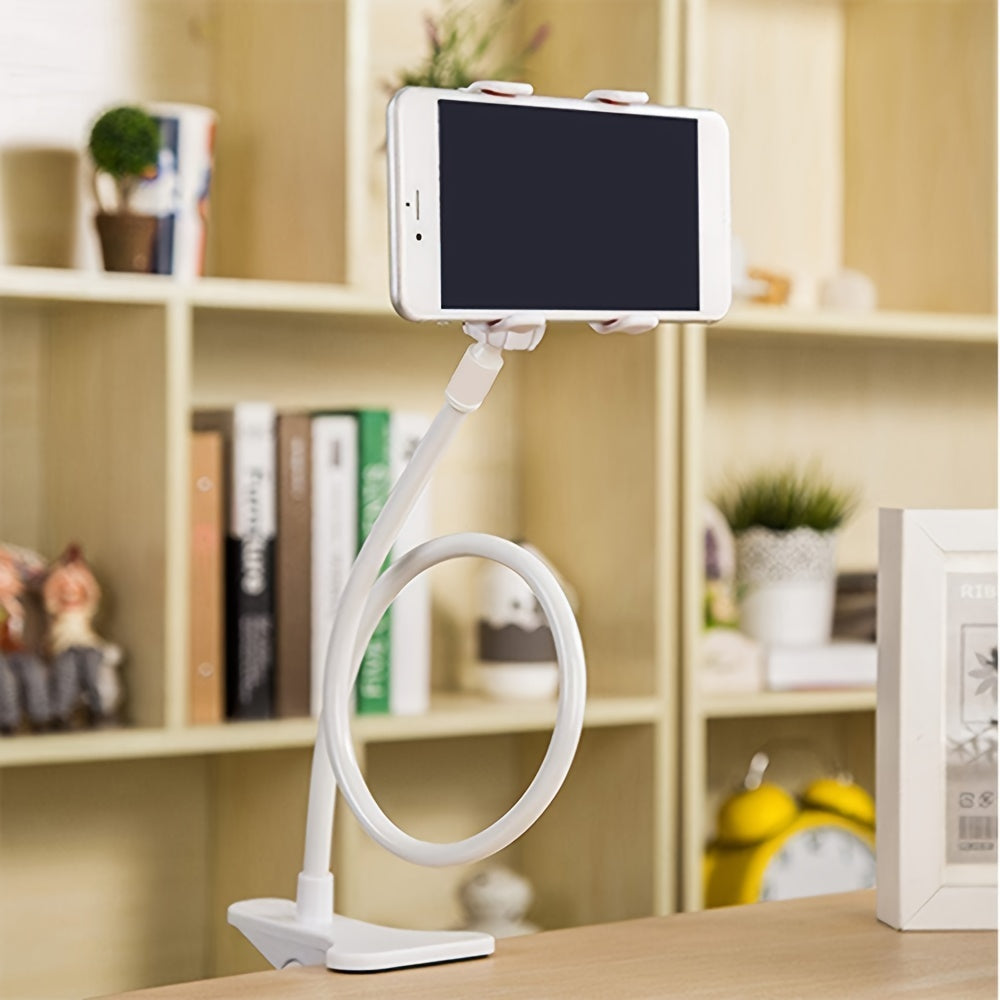 Long Neck Mobile Phone Holder for Desktop and Bedside use.