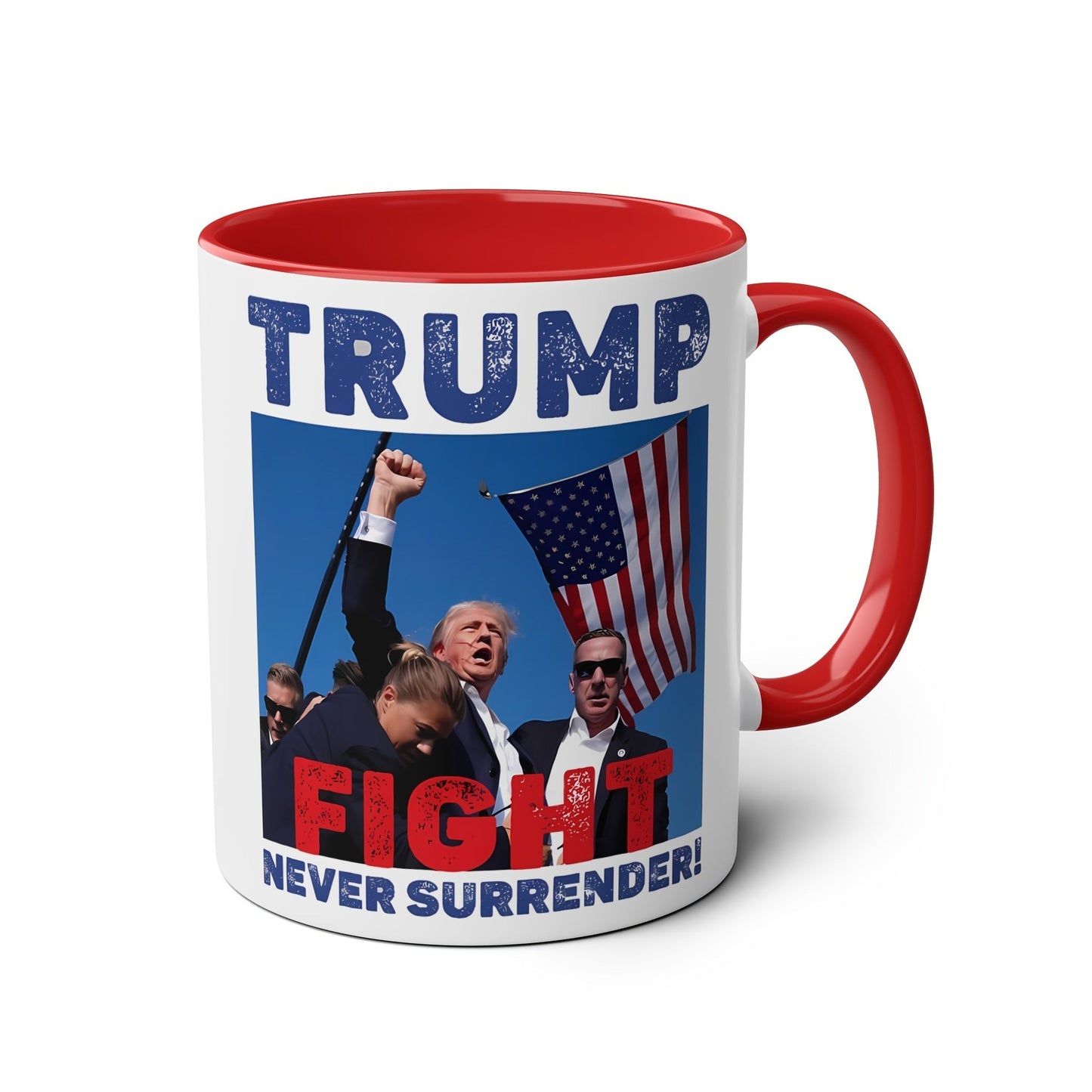 Trump 2024 Advocate Mugs: Stand Up for Trump and America - Ceramic Mugs for Loyal Trump Supporters