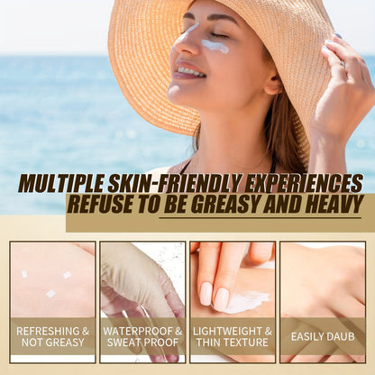 Rice Probiotic Sunscreen - SPF50+, Moisturizing, Non-Sticky, UV Protection for All Skin Types