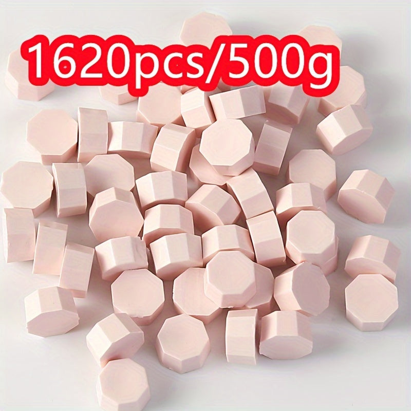 1620pcs/500g Octagonal wax particles for envelope special mud DIY gift box sealing wax retro bulk sealing wax particle