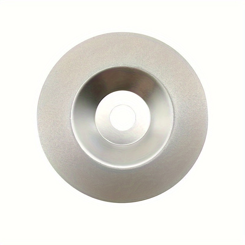 100mm Diamond Grinding Wheel Attachment for Rotary Tools, Manual Sharpening Utility without Electricity or Battery