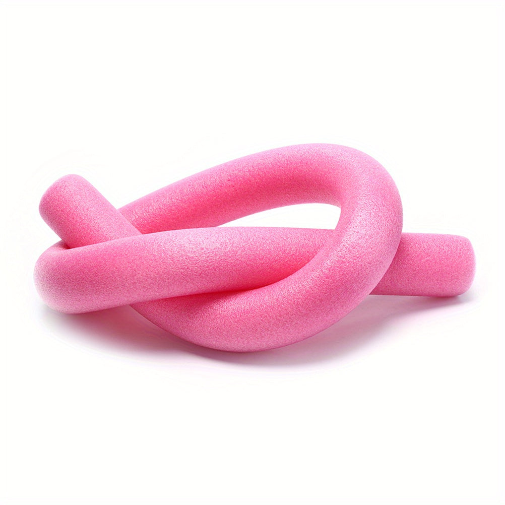 1pc Durable PE Foam Swimming Noodle for adults offers solid buoyancy and balance support for fitness and fun in water exercises.