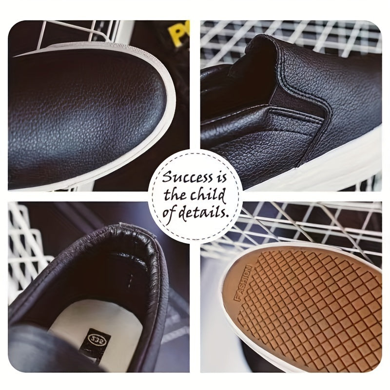 [Popular Choice] New black loafers for women, low-top slip-on shoe perfect for casual summer wear.