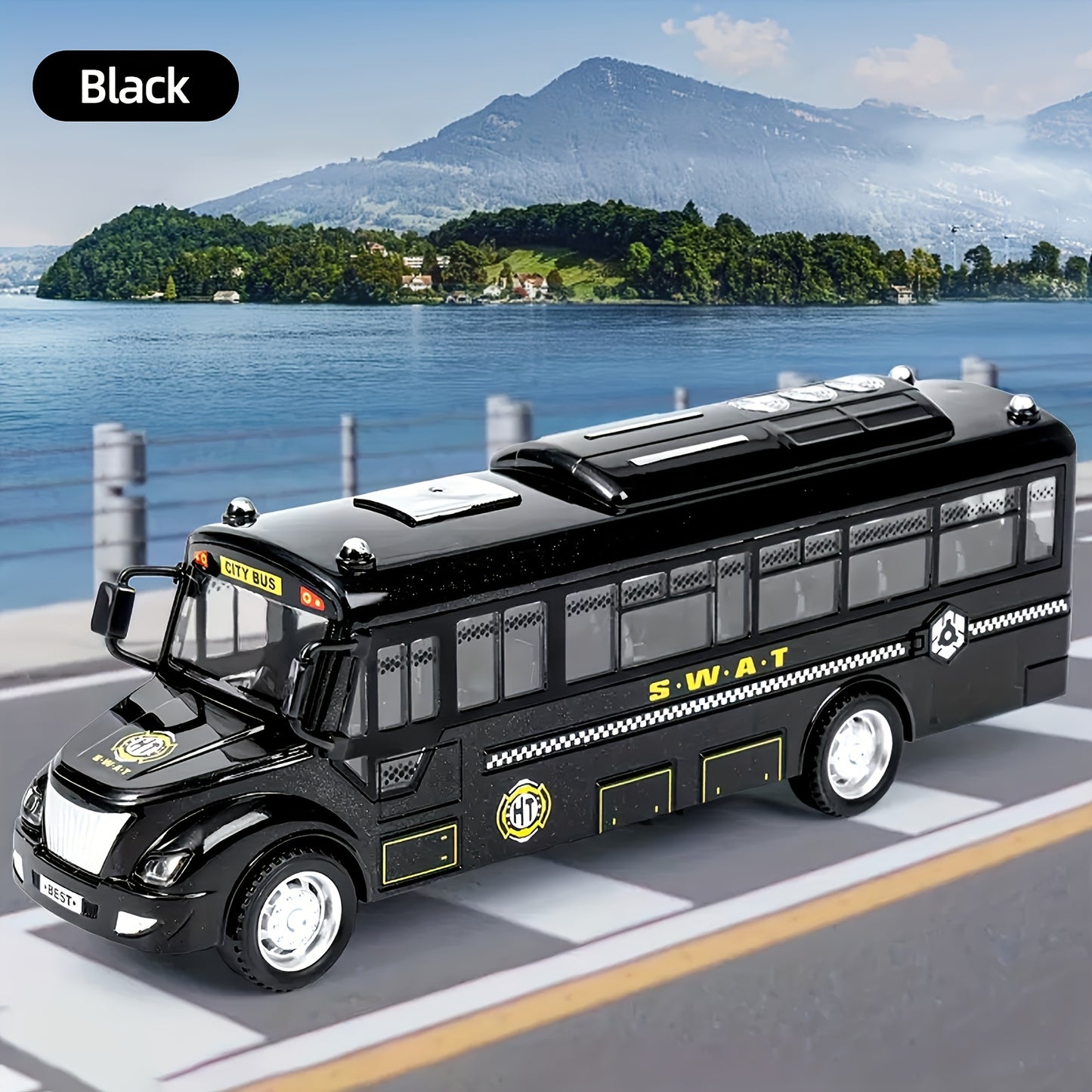 Toy Car Models: Boy, Bus, Police, School, Children's, Mini, Real Car