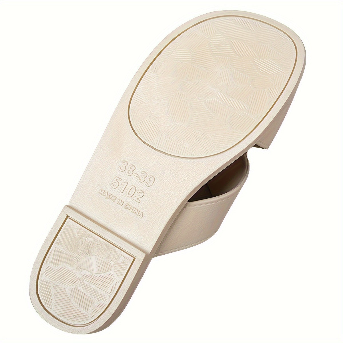 Stylish women's sandals with cross strap design, breathable PVC cover, flat heel. Available in white, beige, black. Perfect for vacations.