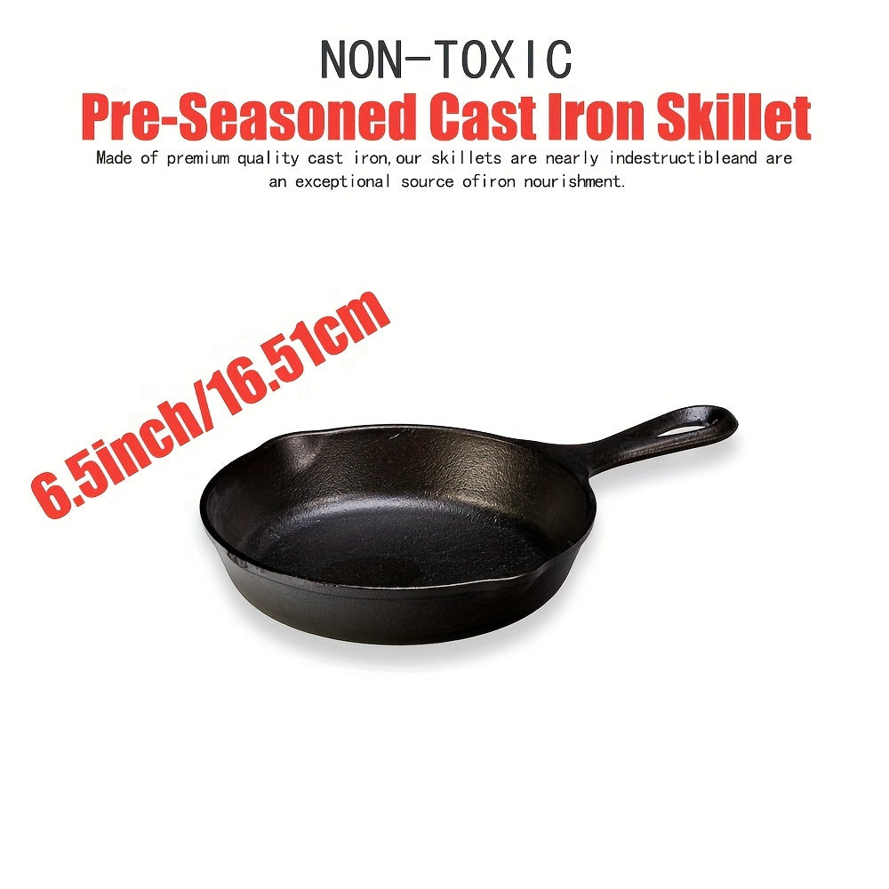 Set of 3 Non-stick Frying Pans, including an Egg Frying Pan and Induction Cookware. PFOA and PFAS Free with Kitchen Cooking Pot Set. Ideal for cooking indoors and outdoors, for camping or parties. Kitchen Supplies for all your cooking needs.