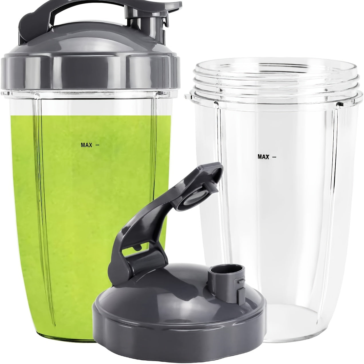 24oz Замена чаши для блендера NutriBullet Pro 900w/600w, совместима с частями экстрактора и крышкой с откидной крышкой