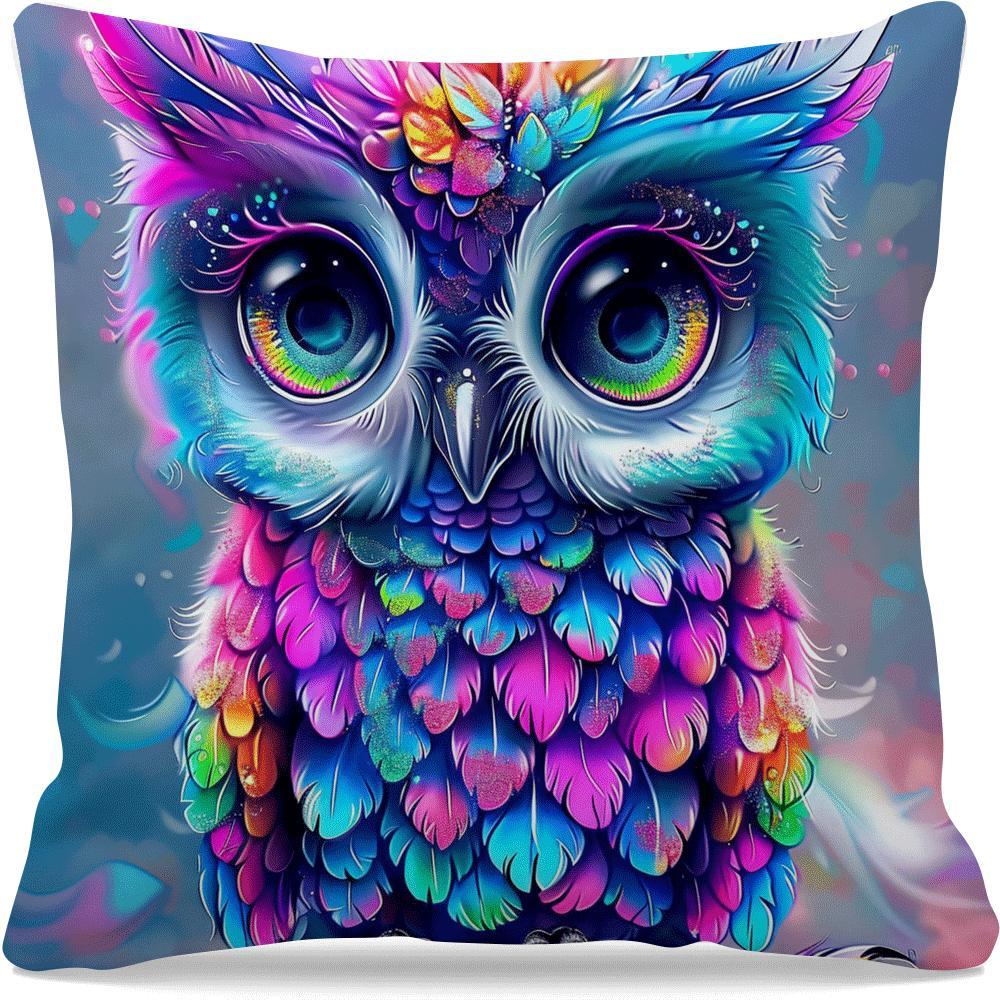 Bring a touch of elegance to your home with the Golden Eagle Festive Cushion Cover, measuring 45.01cm. Ideal for decorating your living room or bedroom, this cover is made with durable polyester and features a convenient zip closure. Easy to clean