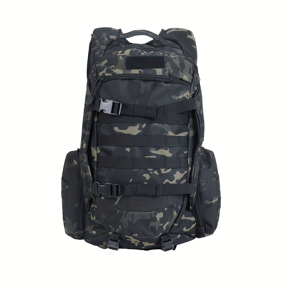 Large capacity shoulder bag for outdoor camping and hiking.