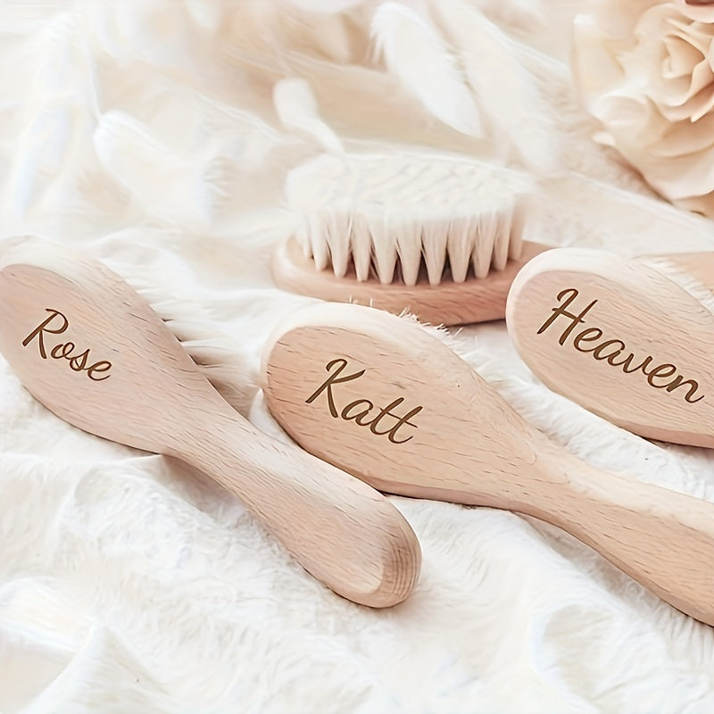 Personalized hair brush with engraving - the perfect keepsake gift for Mom.