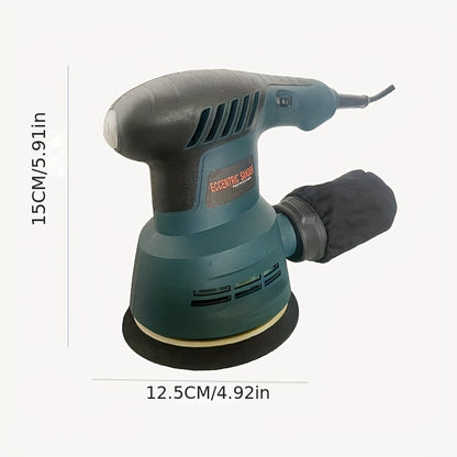 1 set includes sandpaper, speed control polishing machine, paint wall putty polisher, and woodworking wood furniture flat sanding electric machine.