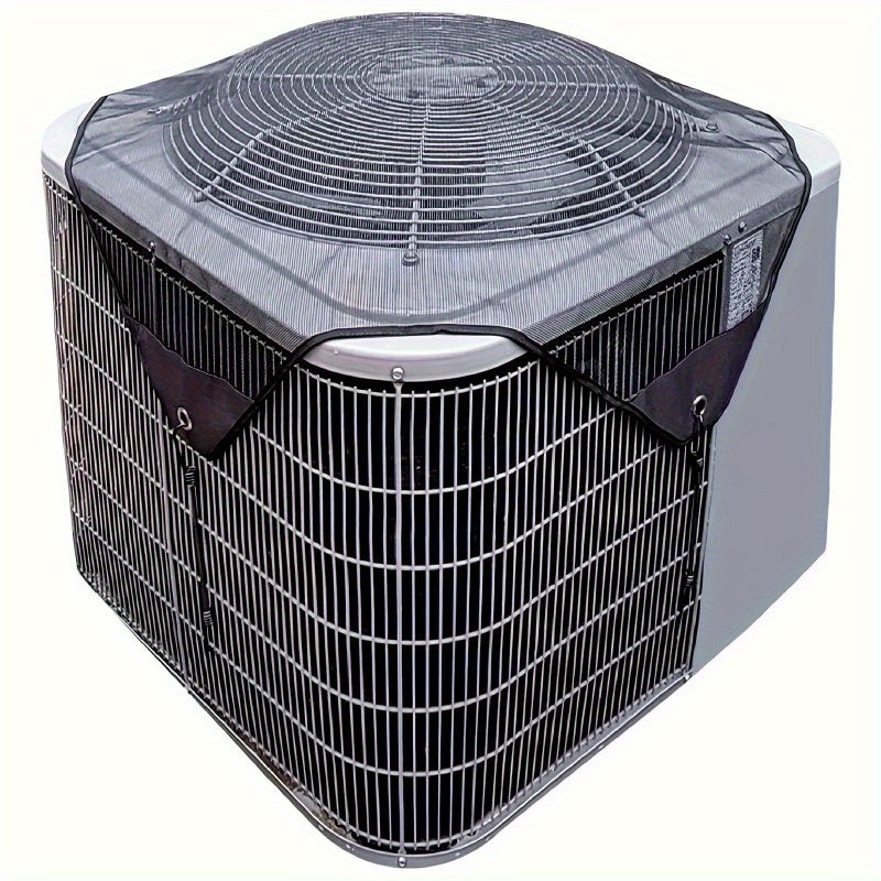 Protect your outdoor central air conditioner with a durable top cover that requires no power and guards against leaves and debris.