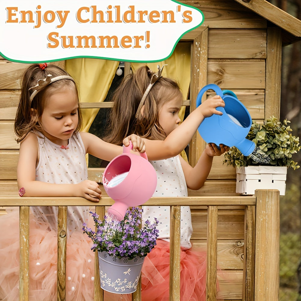 BPA-Free Silicone Watering Can Toys for Toddlers - Lightweight and Easy to Hold with Handle. Great for Bath, Beach, and Garden Play. Includes Sprinkler Toy for Fun Water Play. Safe and Enjoyable Summer Toy for Kids.