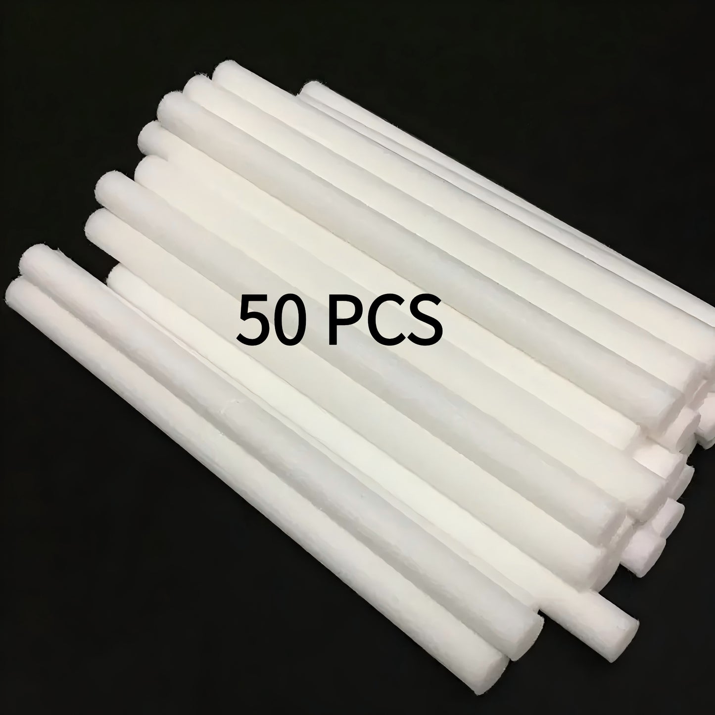 50 Cut-to-Fit Humidifier Filter Cartridges - Easy-Install, No-Tools Required, PET Material, Ideal for All Air Humidifiers