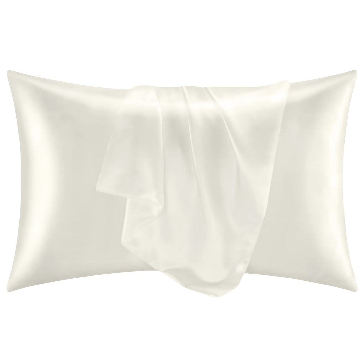 Luxurious Pillowcase designed for Hair and Skin, made with Ultra-Soft and Skin-Friendly materials, includes 1 piece with Envelope Closure. Perfect Gift for Both Women and Men.