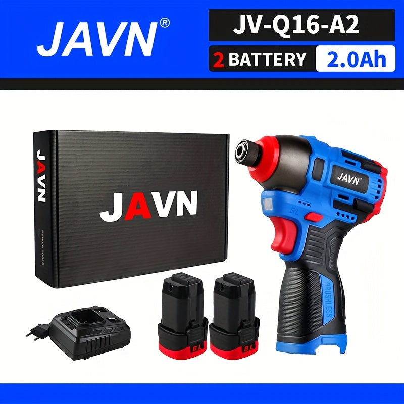 1 Set JAVN 16V Electric Mini Drill Screwdriver, Cordless Household Power Tool