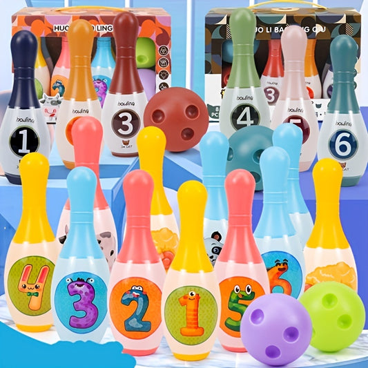 8-piece Bowling Toy Set for Indoor and Outdoor Fun.