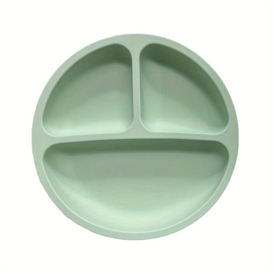 Safely feed your baby with our 100% silicone suction plates - featuring a stay-put divided design for easy mealtimes. These plates are microwave and dishwasher safe, perfect for babies and toddlers.