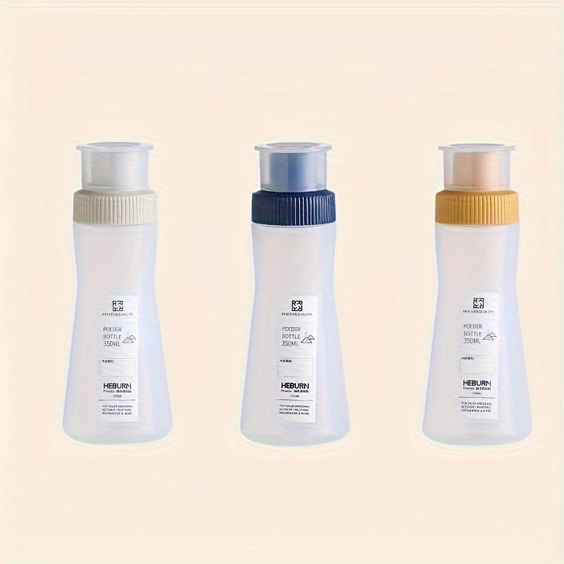 Powder sprinkler bottle set, sugar shaker, coffee sprinkler, DIY baking bottle, sauce squeeze bottle - 350ml/11.84oz