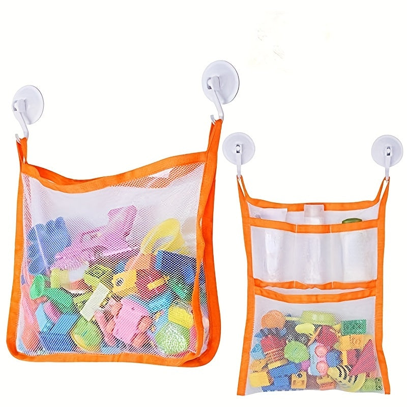 1-piece Bathroom Net Bag for hanging bath storage and washing.