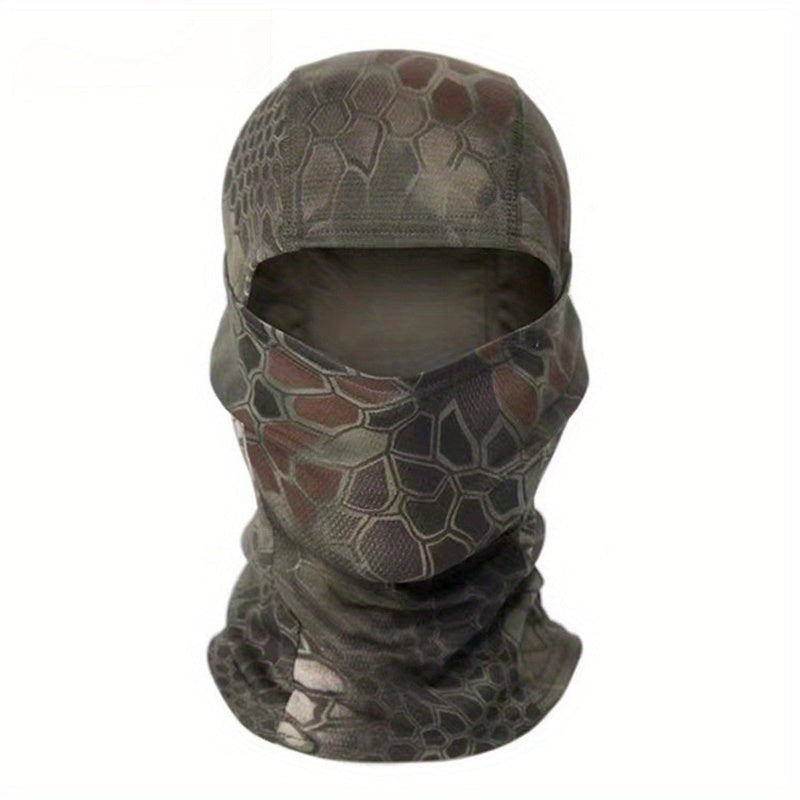 Adjustable Windproof UV Protection Hood with Balaclava Face Mask