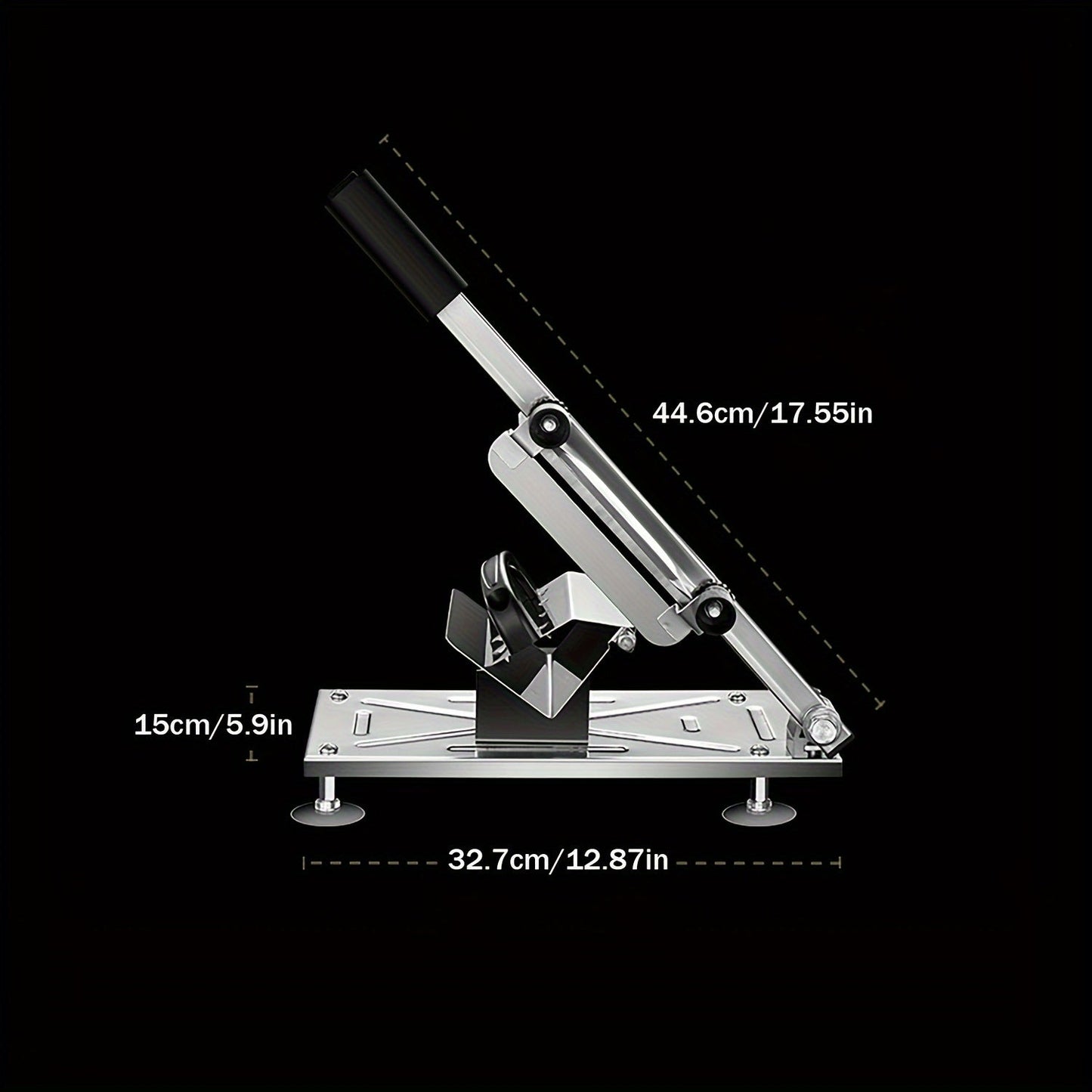 1 piece of a Stainless Steel Slicer for Meat, Fruit, and Vegetables with an Adjustable Thickness Manual Kitchen Cutting Tool, featuring a Square Blade.