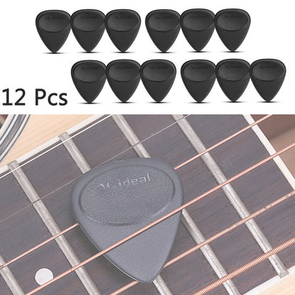 6/12/20pcs Guitar Picks with Anti-slip Particles, 0.7mm Thickness