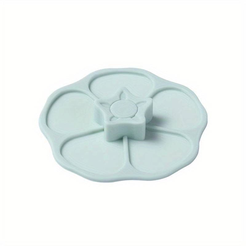 Silicone Cup Lid in the Shape of a Flower - Safe for Food Contact, Leak-Proof, Dust-Proof, Clean Cover for Drinks