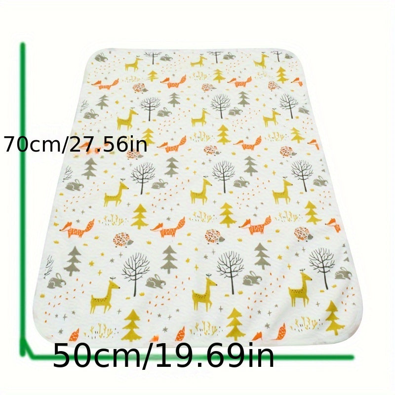 Mumsbest Infant Baby Diaper Changing Mat: Breathable, Waterproof, and Reusable - 19.6 x 27.5 inches (50 x 70 cm)