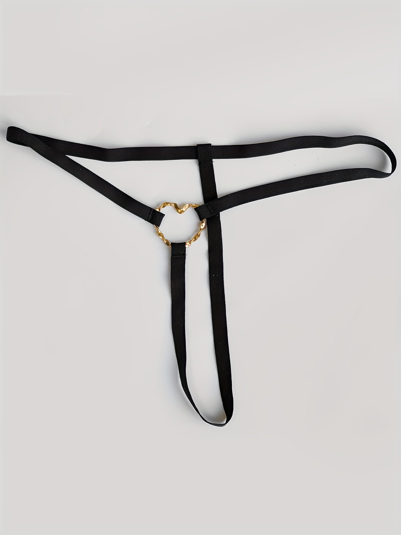 Metal ring thong for women's sexy fashion.