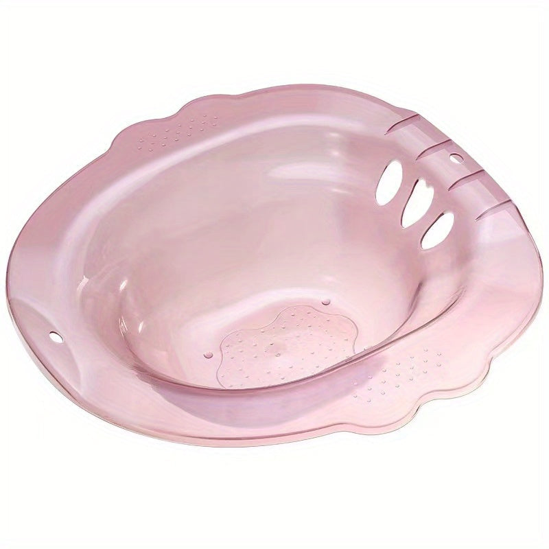 Newly designed household bath tub with extra thickness, ideal for postpartum and pregnant women. Equipped with a toilet seat sink and a separate butt cleaning basin for both men and women. Also includes an elderly care basin for added convenience.