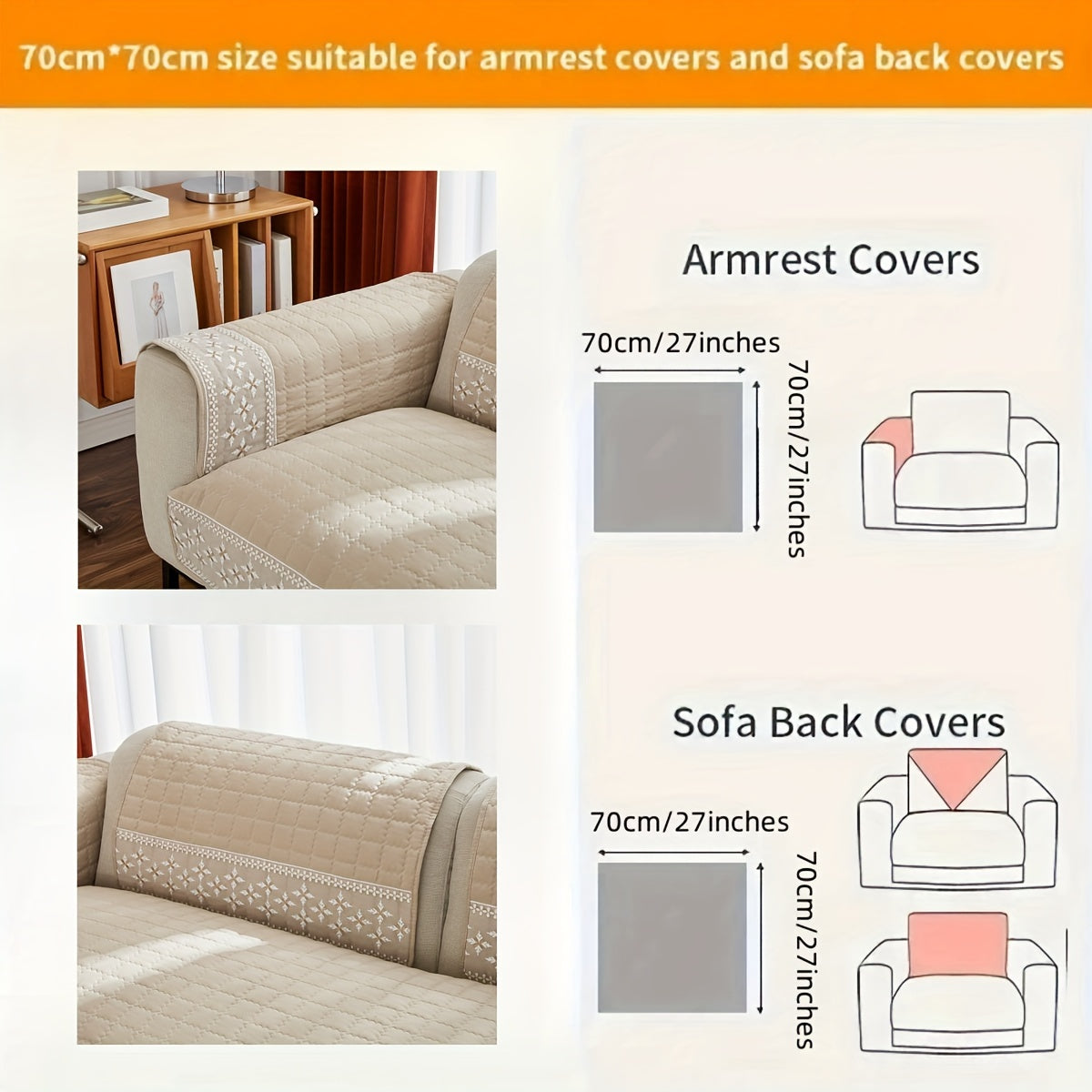 Gray velvet waffle sofa cover with lace detailing, non-slip and pet-friendly. Fits 1-4 seater sofas, machine washable.