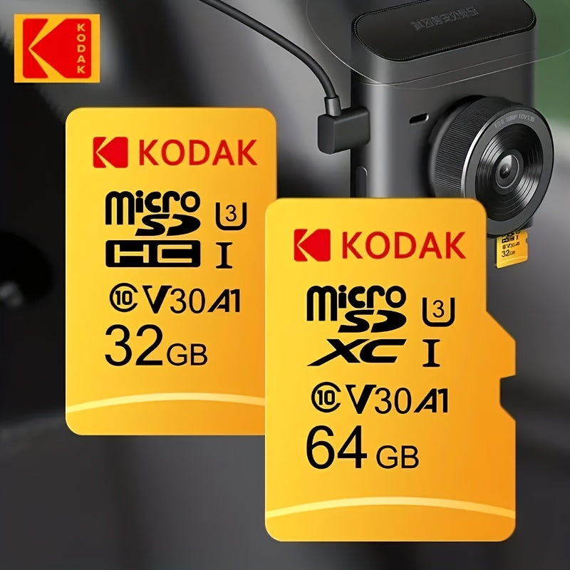 Kodak Yellow Card with Memory Card.