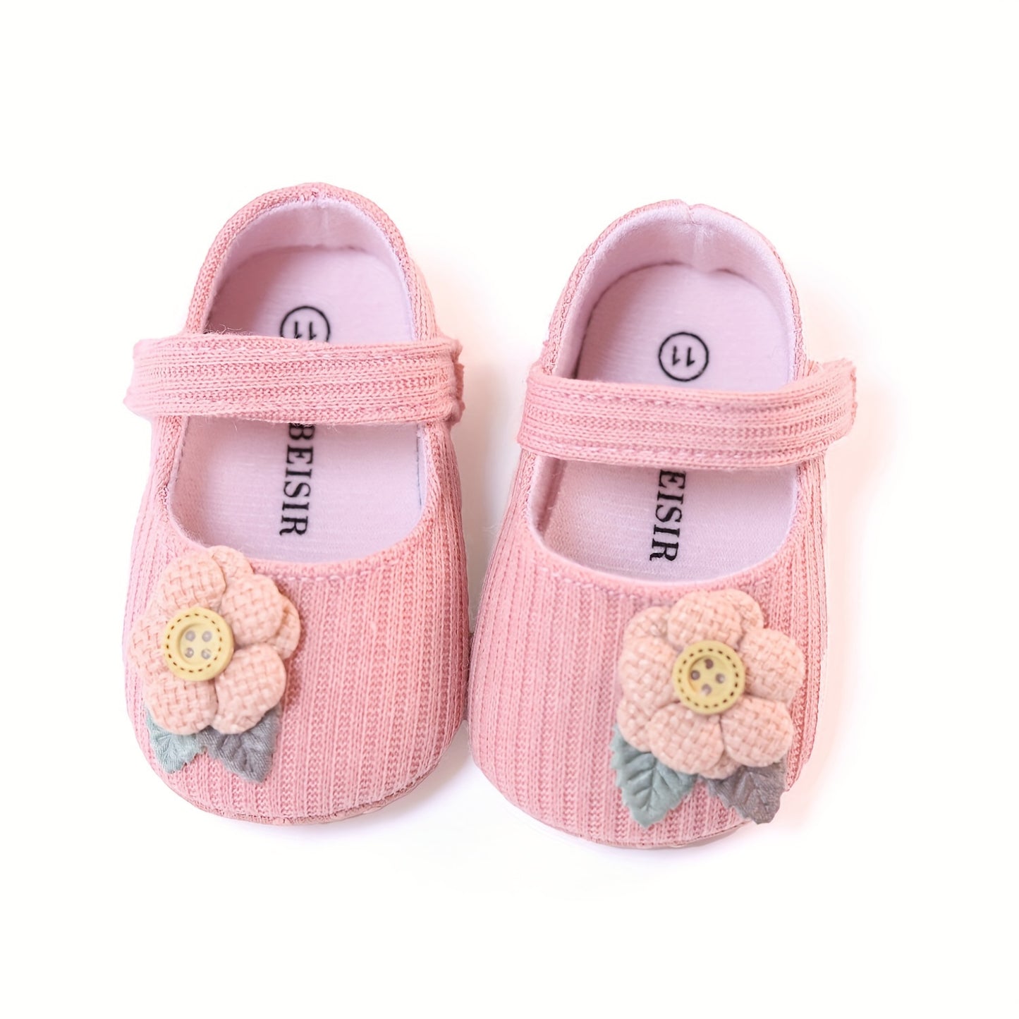 Stylish, comfortable Mary Jane shoes for baby girls, perfect for indoor and outdoor wear in spring and autumn.