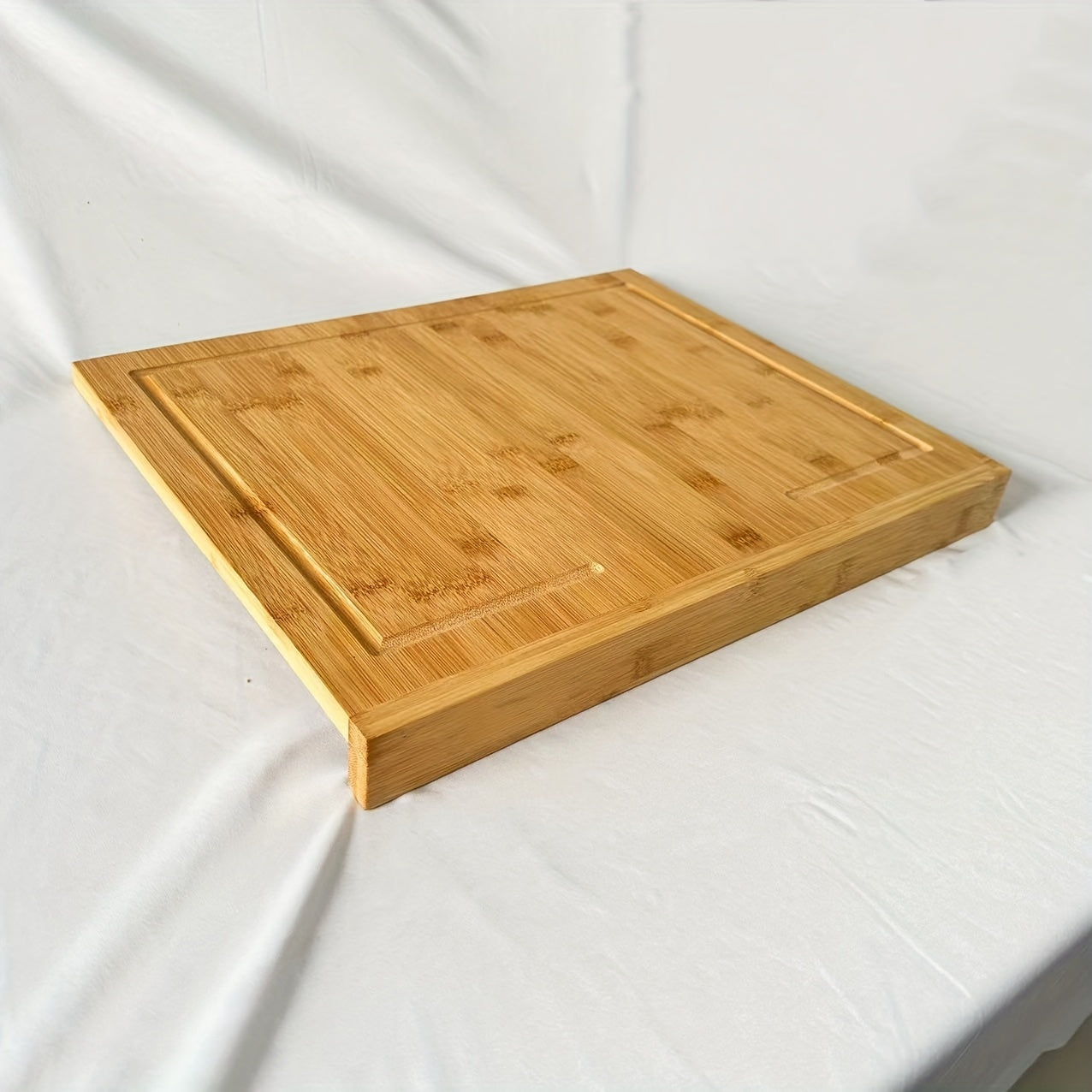 Aseptic Bamboo Cutting Board with Juice Groove - Mold-Resistant and Durable, Ideal for Cutting Fruits & Vegetables, Great Kitchen Gift for the Holidays