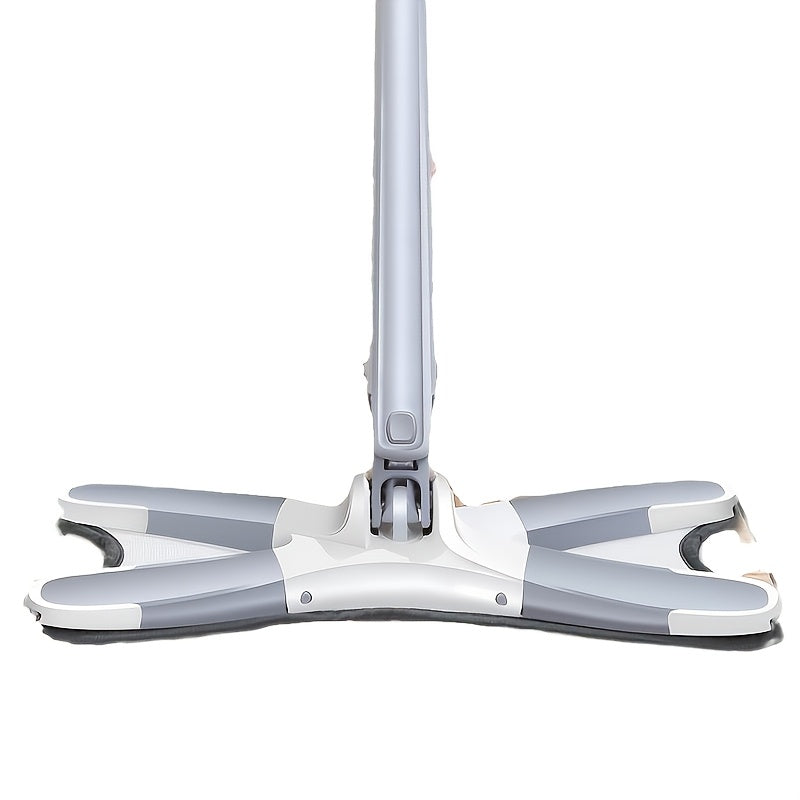 Introducing the X-Shaped Butterfly Mop: a convenient, hands-free flat mop perfect for those who prefer a more effortless cleaning experience. Specifically designed for home use, this mop offers superior water absorption and is suitable for both wet and