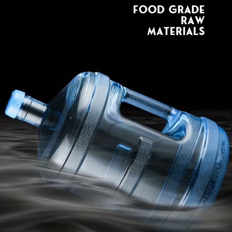 Food-safe plastic water jug perfect for camping, outdoor activities, and home.