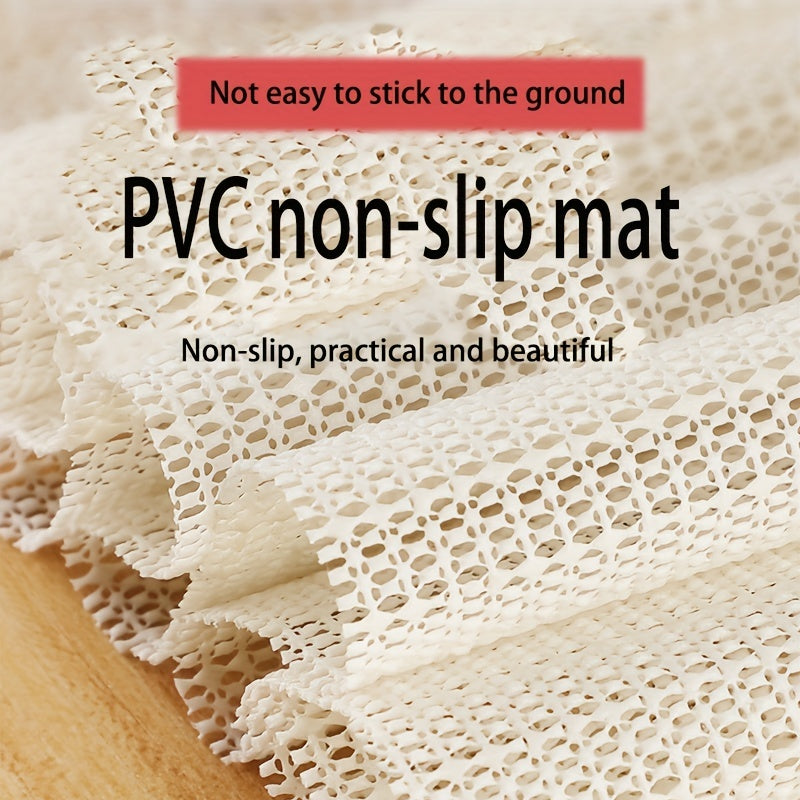 Silicone PVC Non-slip Mat for Hard Surfaces - Versatile Net Cloth Mat for Sofas, Carpets, Mattresses, Bed Sheets, Doormats, and Floors - Prevents Slipping and Running