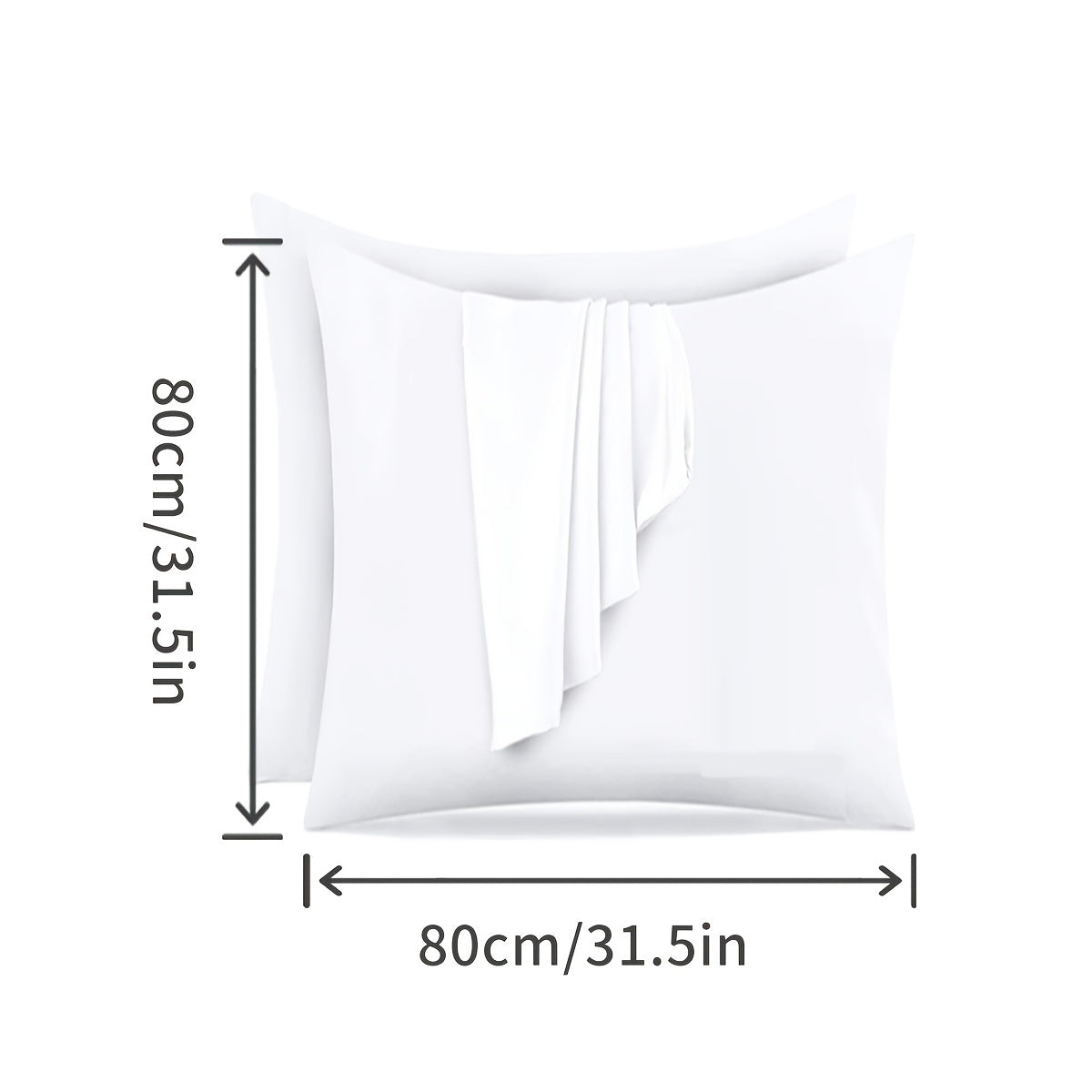 Machine washable, twill weave pillowcase with luxurious velvet enhancement that is waterproof and stain-resistant. Features a 60 thread count.