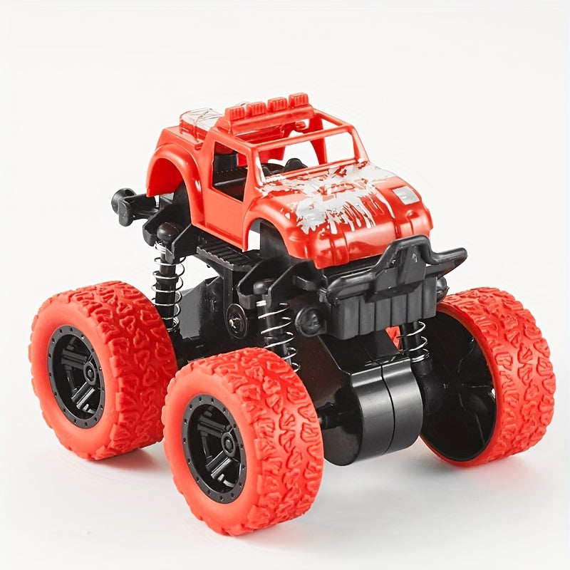 Inertia Off-Road Toy Climbing Car Model for Youngsters with Four-Wheel Drive and Random Patterns.