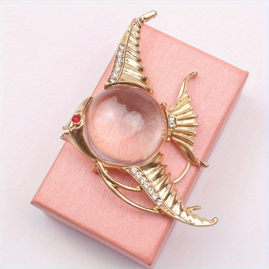 Live broadcast from the factory featuring transparent Jelly Series brooches, large glazed electroplated gold owl and little fish brooches that are cute and stylish.