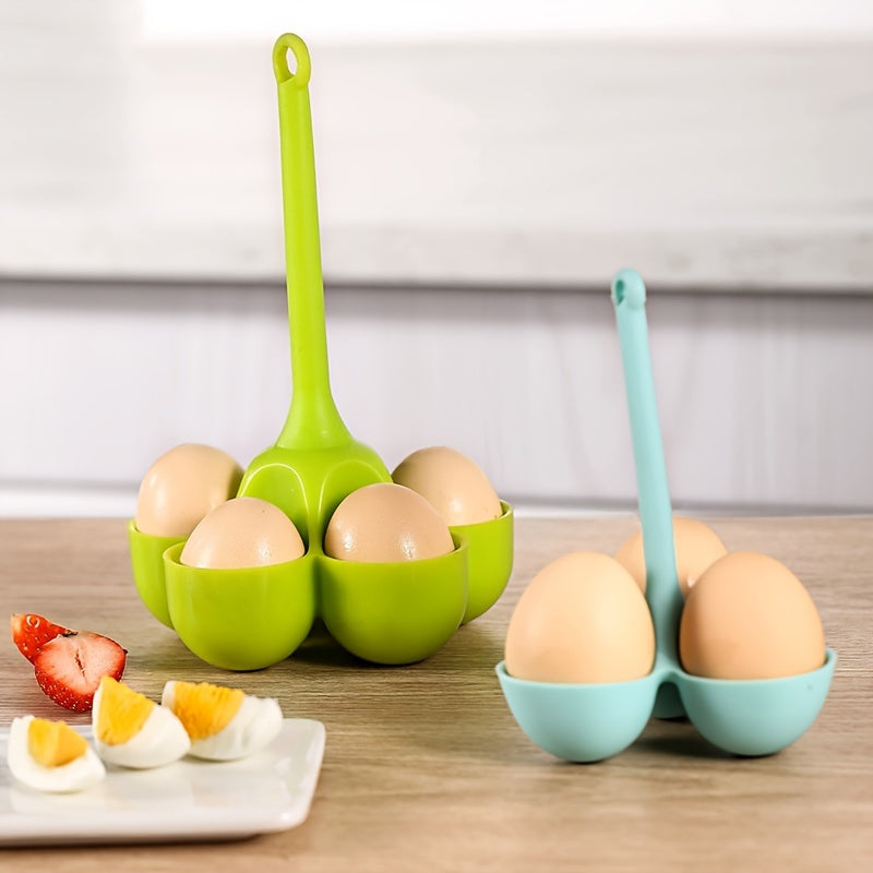 Silicone Egg Poacher with Non-Stick Coating - Heat Resistant and Anti-Scald Kitchen Tool for Flawlessly Cooked Eggs