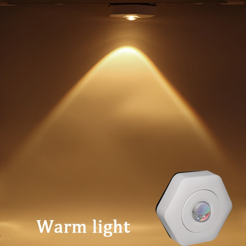 Dimmable sunset night light with adjustable lighting, push button control, battery powered for bedroom and various room types. LED lights, no laser or battery included.