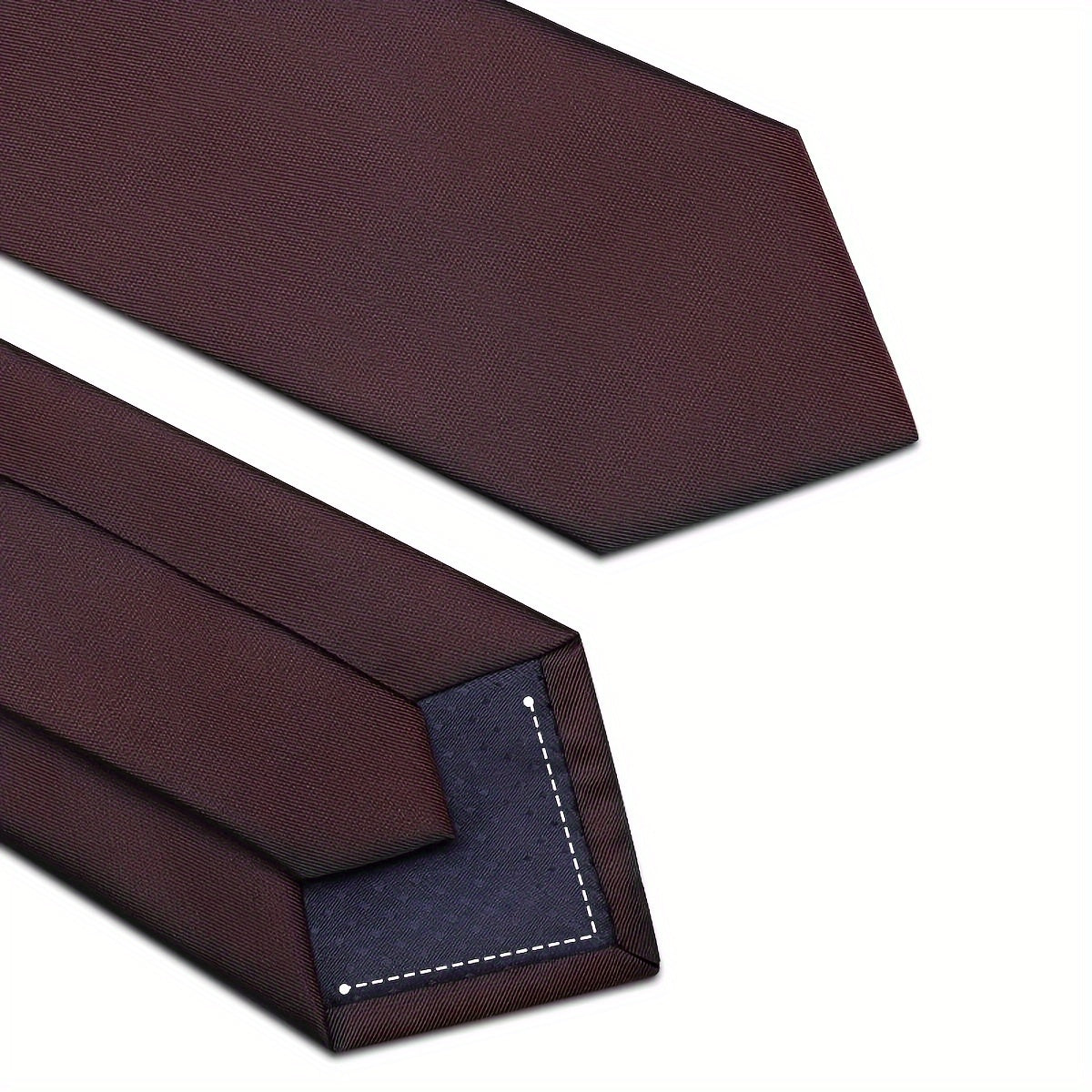 6cm Zipper tie for men suitable for work, business, and formal occasions.