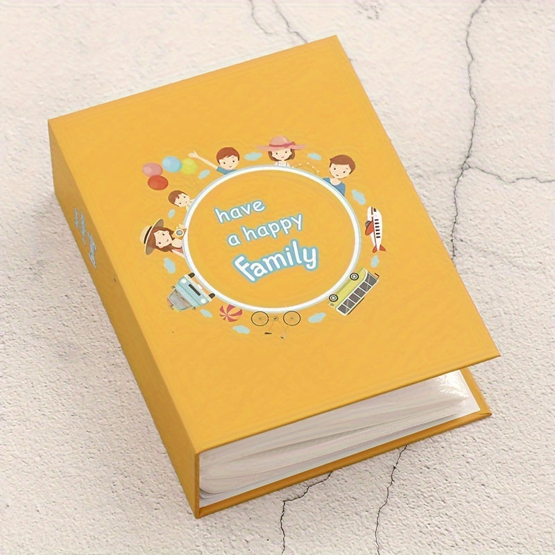 One piece of a creatively designed commemorative photo album, featuring 100 sheets of 6-inch double-sided pages.