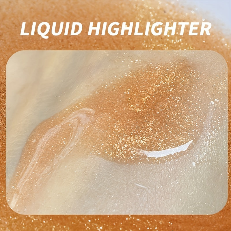 Glow Shimmer Spray: Waterproof liquid highlighter for face and body, provides long-lasting radiance. Easy application with spray nozzle, perfect for music festivals.